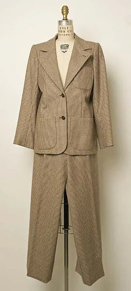 Pantsuit — Yves Saint Laurent|Yves Saint Laurent Rive Gauche|Yves Saint Laurent