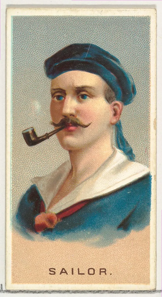 Sailor, from World's Smokers series (N33) for Allen & Ginter Cigarettes — Allen & Ginter