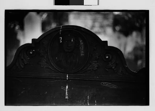 [Five 35mm Film Frames: Gravestone, Beaufort or Charleston, South Carolina?]