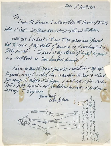 Letter from John Gibson to John Udny, containing information for Henry Farnum