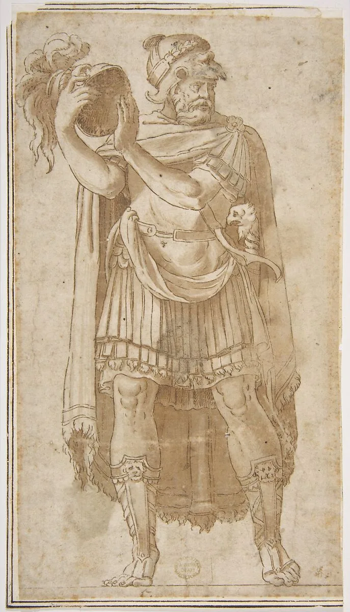 Soldier — Polidoro da Caravaggio