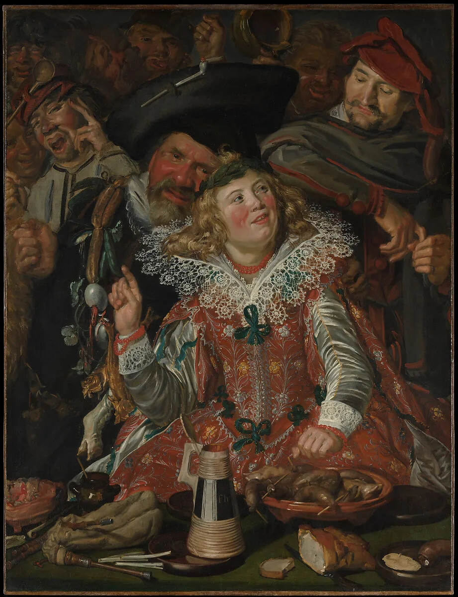 Merrymakers at Shrovetide — Frans Hals