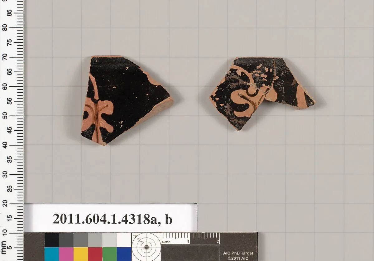 Terracotta rim fragments of kylikes (drinking cups) — Unknown