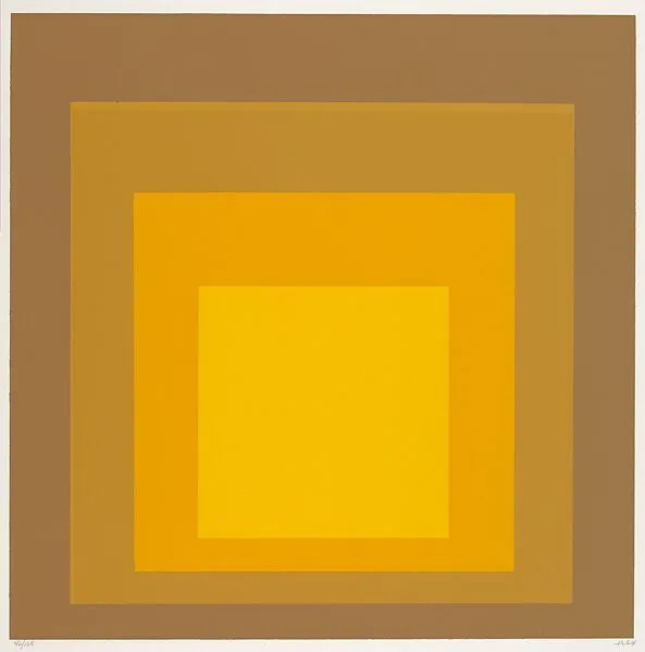 Untitled, from "Homage au Carré" — Josef Albers