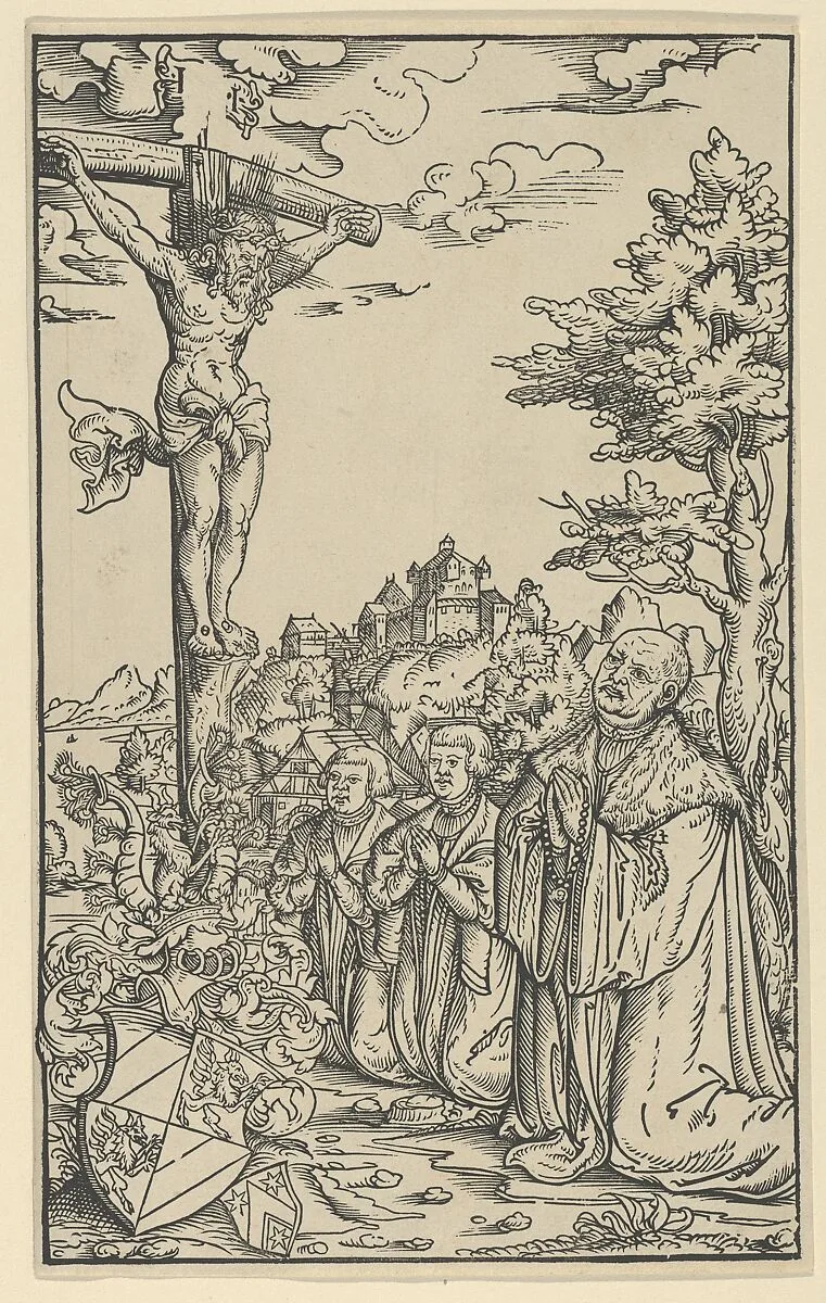 Book-Plate of Christoph Scheurl — Lucas Cranach the Younger and Workshop