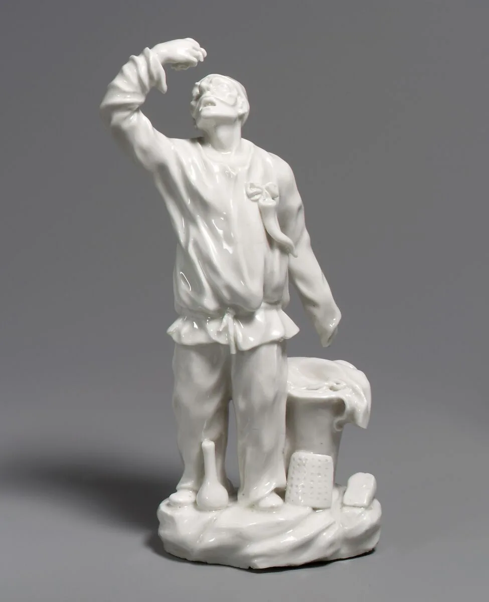 Pulcinella — Giuseppe Gricci|Real Fabrica de Buen Retiro