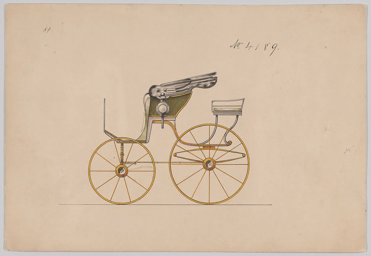 Design for Pony Phaeton, no. 4189 — Brewster & Co.|Herman Stahmer