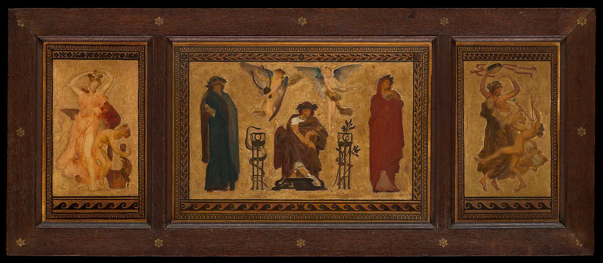 Study for the Ceiling of the Marquand Music Room — Frederic, Lord Leighton