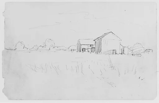 Landscape with Boats (from Sketchbook)