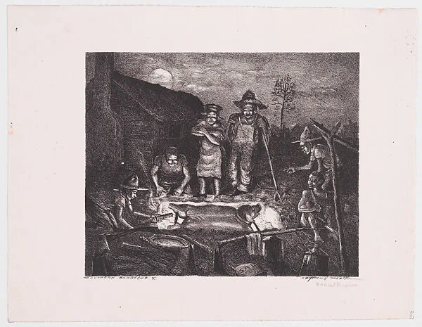 Southern Barbecue — Raymond Steth|WPA