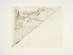 Diagonal Ridge, from Recent Etchings II — Wayne Thiebaud|Parasol Press Ltd.