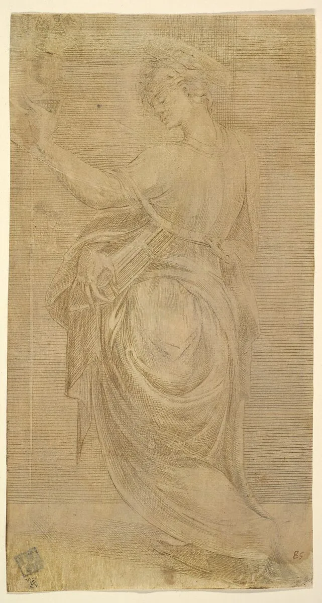 Saint John the Evangelist — Andrea Schiavone (Andrea Meldola)
