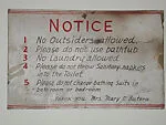 [Notice: // 1. No Outsiders Allowed…"]