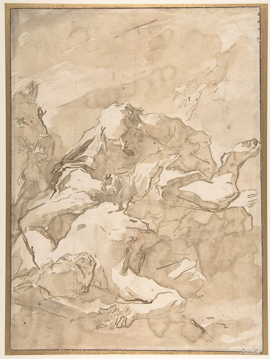 The Good Samaritan — Giovanni Antonio Guardi