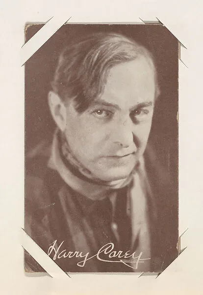 Harry Carey from Movie Stars Exhibit Cards series (W401) — Unknown