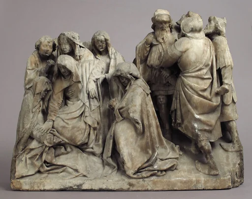 Mourners and Soldiers from a Crucifixion