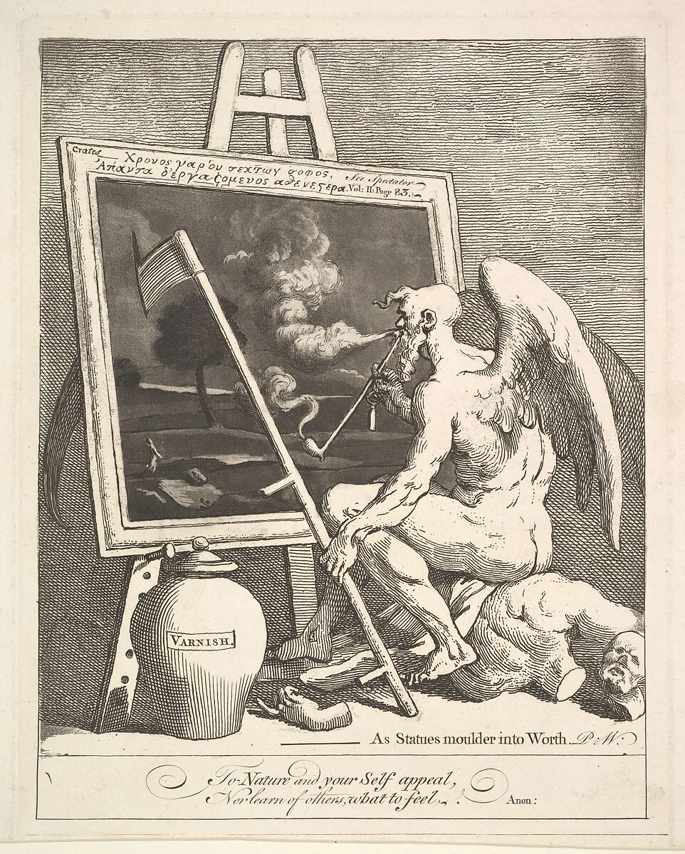 Time Smoking a Picture — William Hogarth