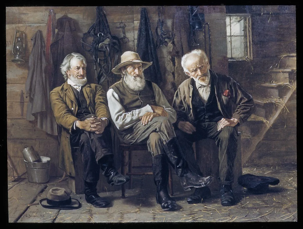 To Decide the Question — John George Brown