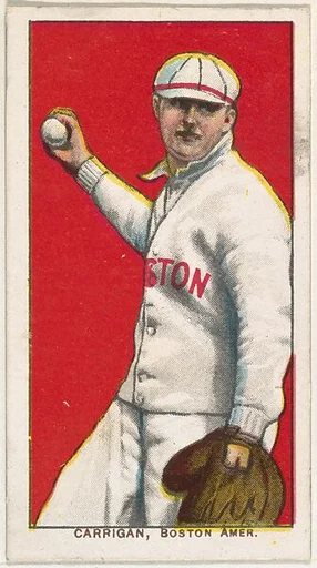 Carrigan, Boston, American League, from the White Border series (T206) for the American Tobacco Company