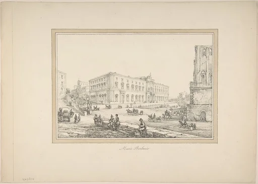 View of Naples: Musée Borbonio