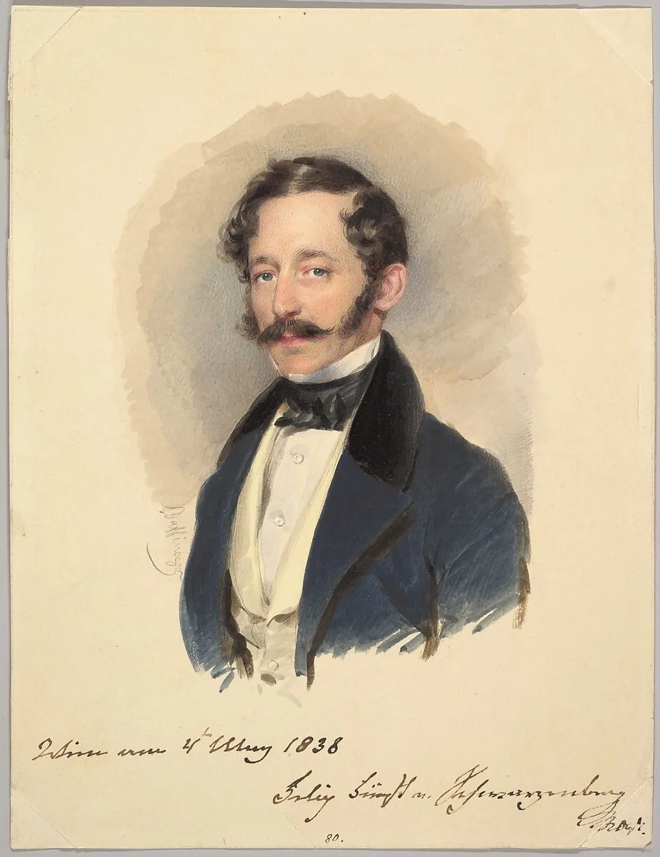 Prince Felix of Schwarzenberg — Moritz Michael Daffinger