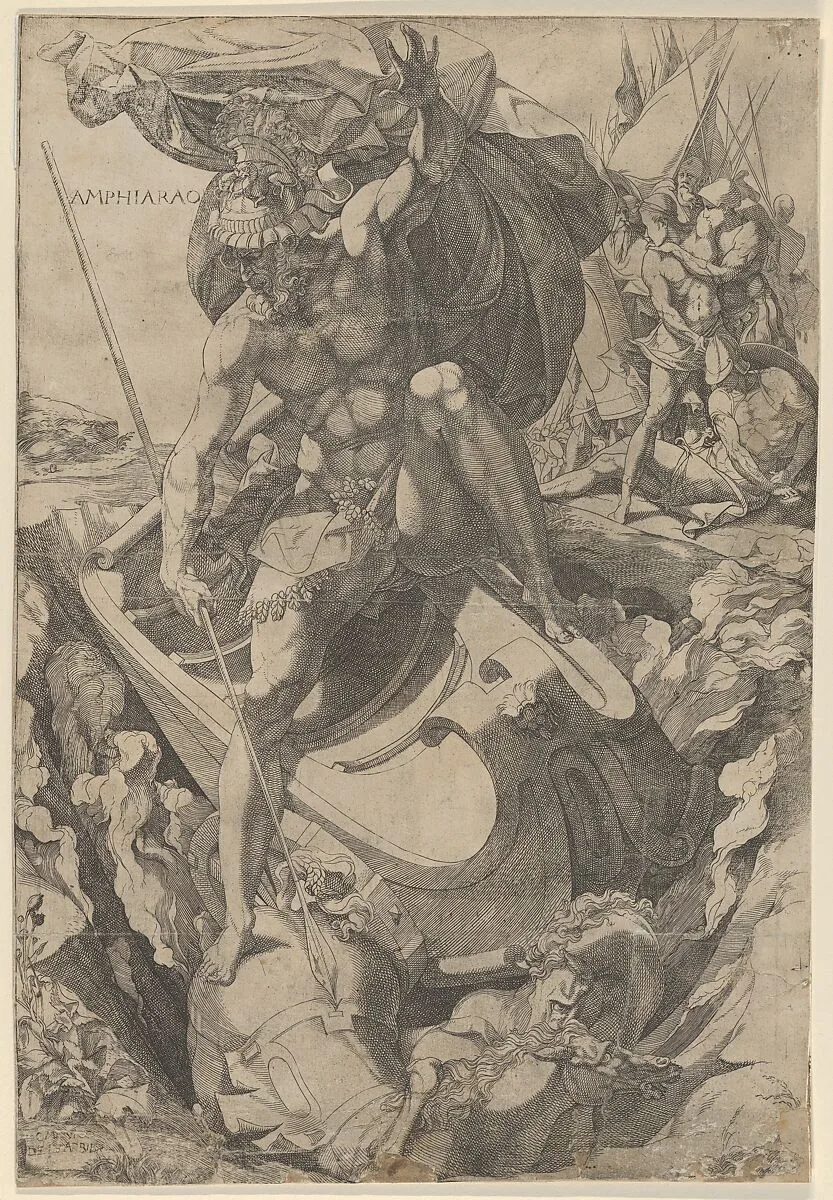 Amphiaraus — Domenico del Barbiere
