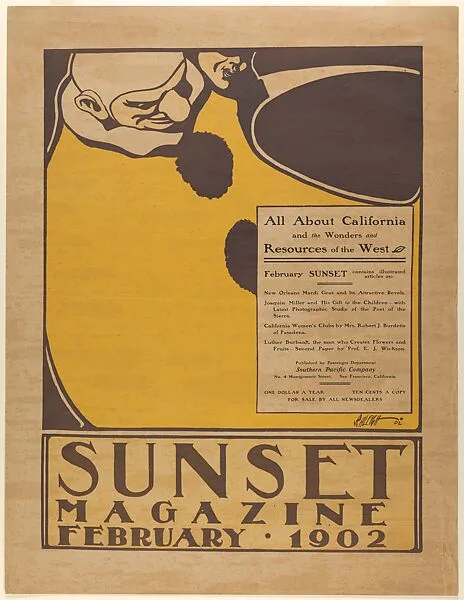 Sunset Magazine: February — Henry Patrick Raleigh