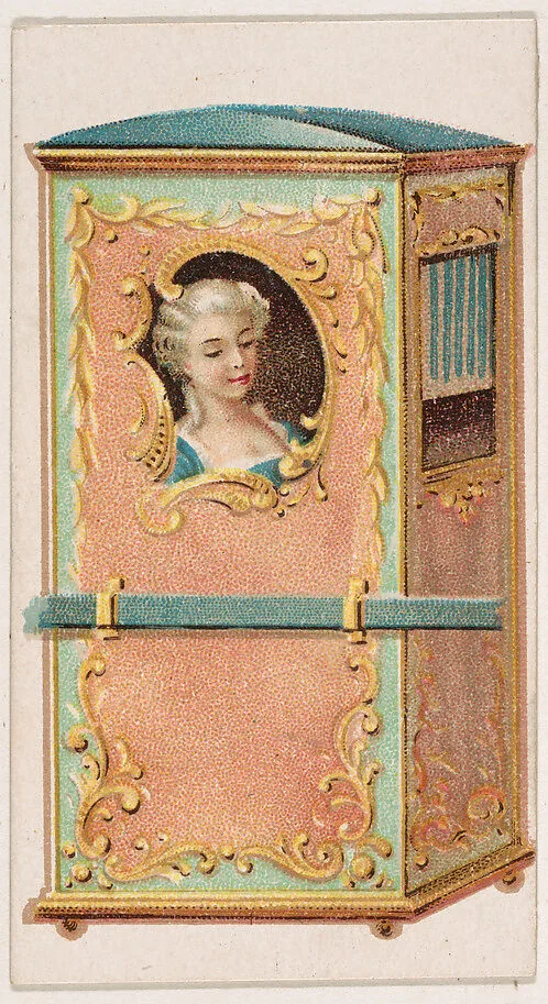 Palanquin, from the Novelties series (N228, Type 5) issued by Kinney Bros. — Kinney Brothers Tobacco Company