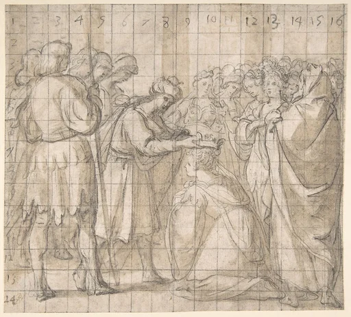 The Cornation of Esther by Ahasuerus