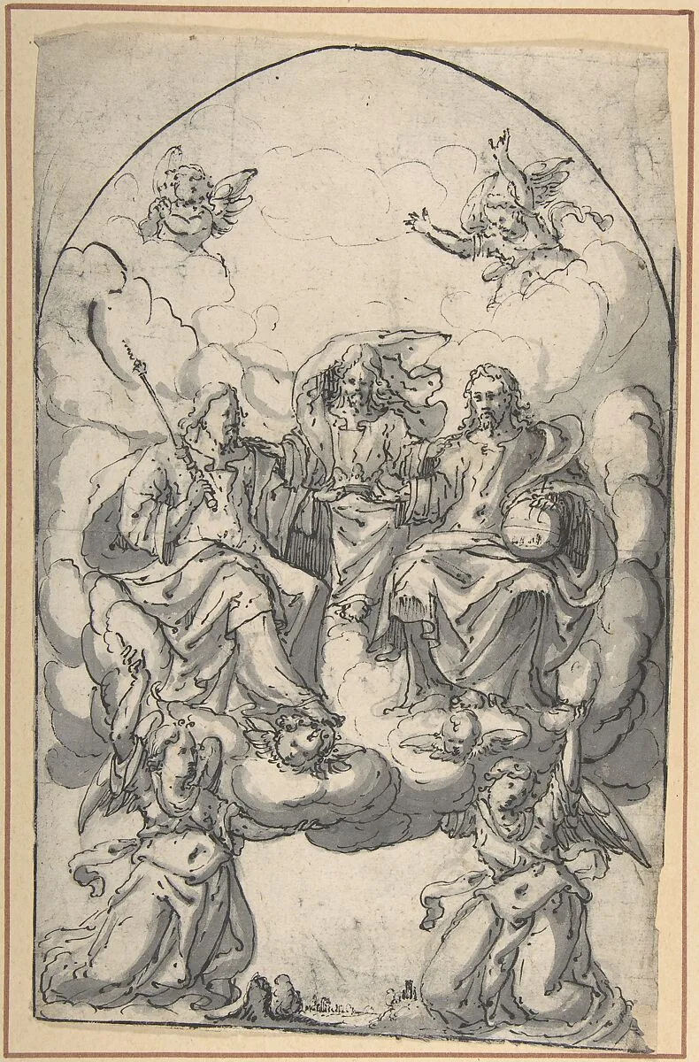 The Holy Trinity — Georg Hössel|Anonymous, German, 16th century