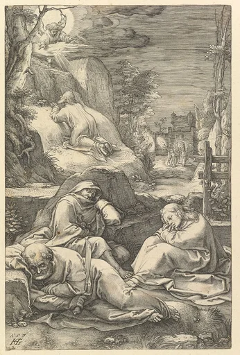 The Agony in the Garden, from "The Passion of Christ"