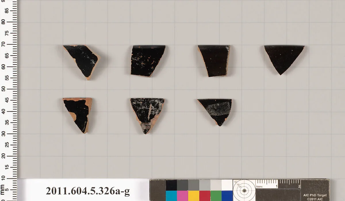 Terracotta rim fragments of kylikes (drinking cups) — Unknown
