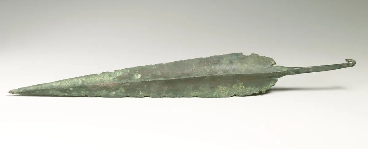 Copper alloy spearhead — Unknown