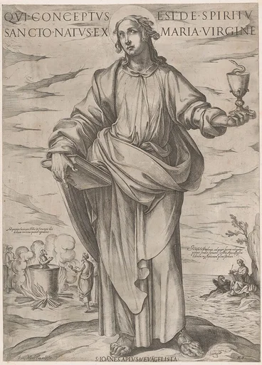 St. John the Evangelist, from 'Christ, Mary and the Apostles'