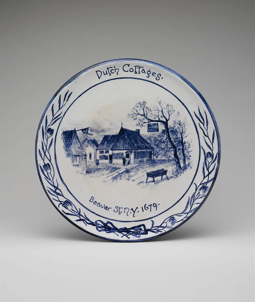 Plaque — Charles Volkmar|Volkmar Ceramic Company