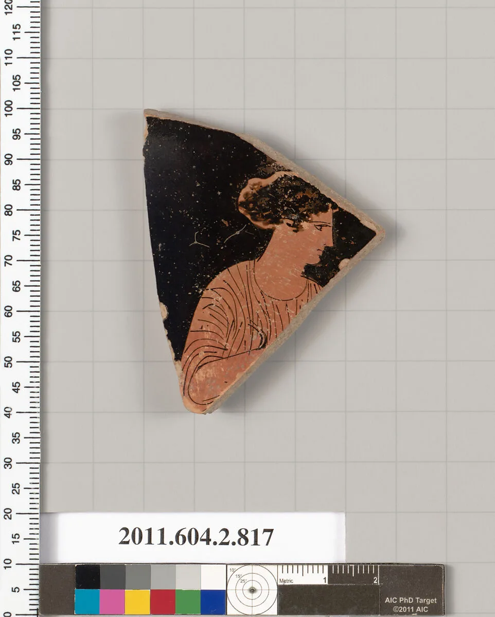 Terracotta fragment of a bell-krater (bowl for mixing wine and water) — Unknown