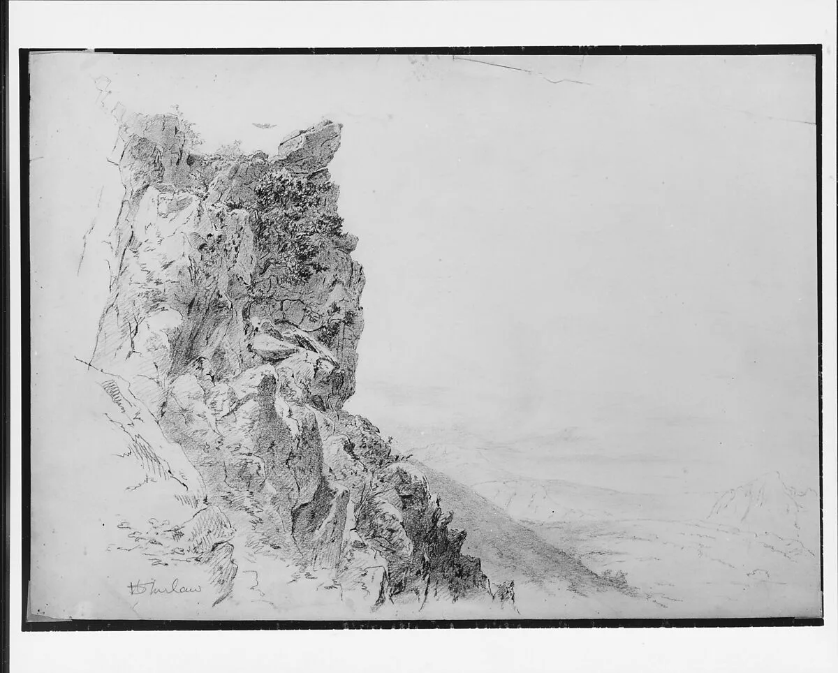 Cliffs — Walter Shirlaw