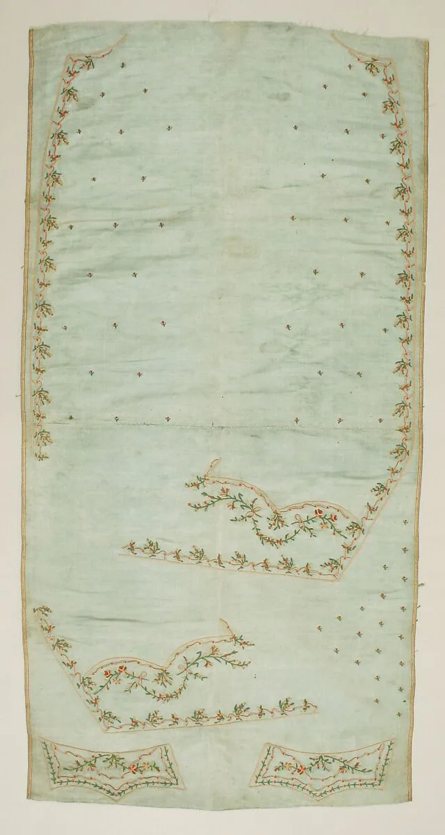 Waistcoat panel — Unknown