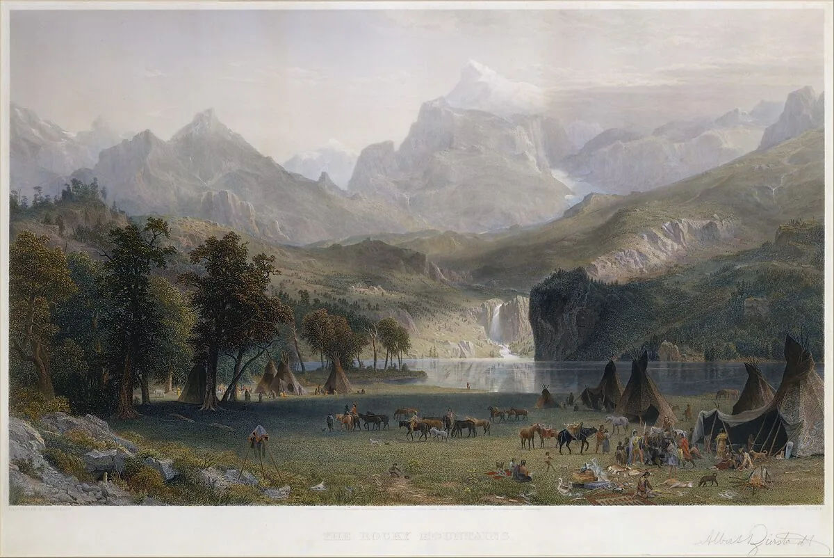 The Rocky Mountains, Lander's Peak — James Smillie|Albert Bierstadt