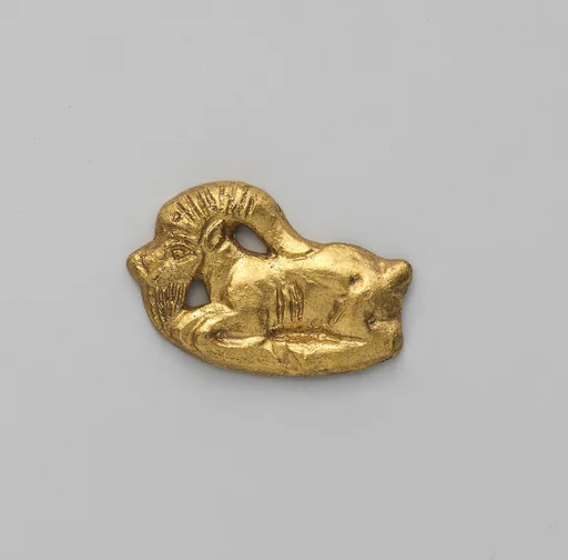Reproduction of a Scythian plaque in the form of a goat
