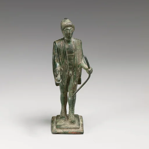Bronze statuette of Apollo