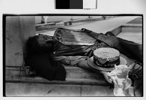 [Sleeping Beggar, Havana]