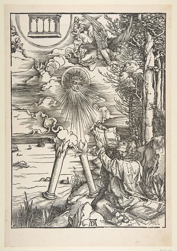 Saint John Devouring the Book, from "The Apocalypse"