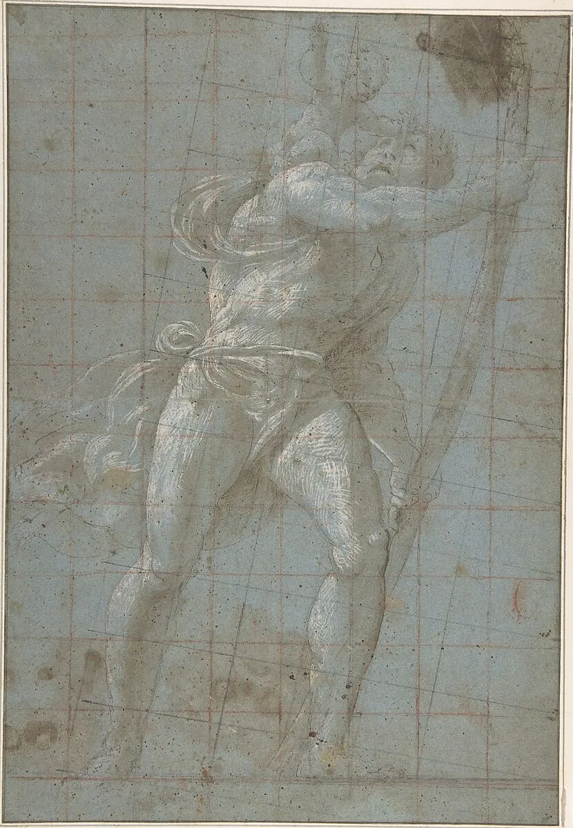 Saint Christopher Bearing the Christ Child — Giovanni Antonio da Pordenone (Giovanni Antonio de Sacchis)