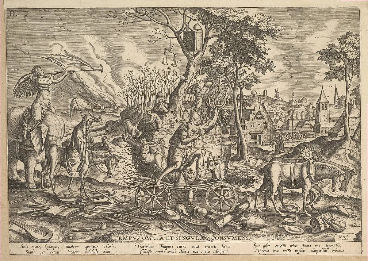 The Triumph of Time — Philips Galle|Pieter Bruegel the Elder|Joannes Galle I