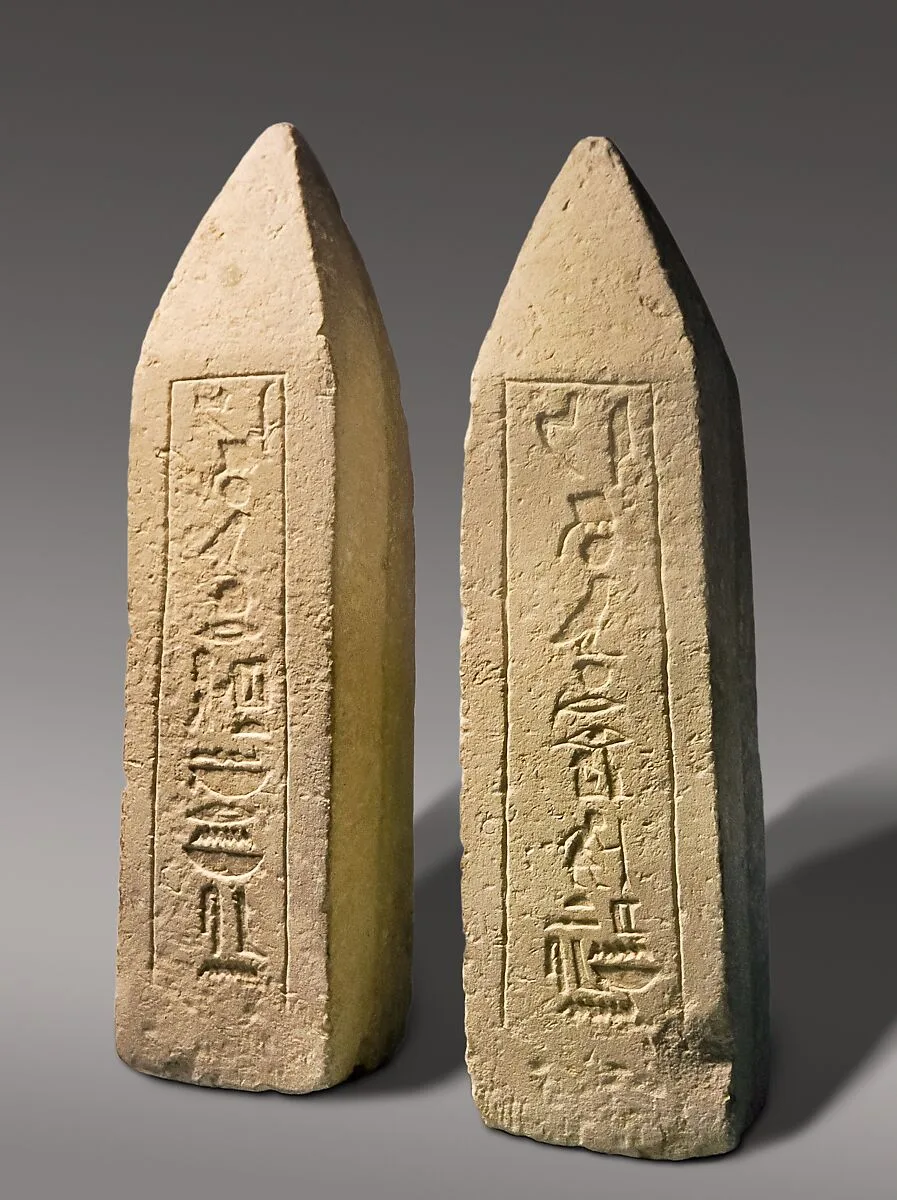 Pair of Obelisks of Nebsen — Unknown