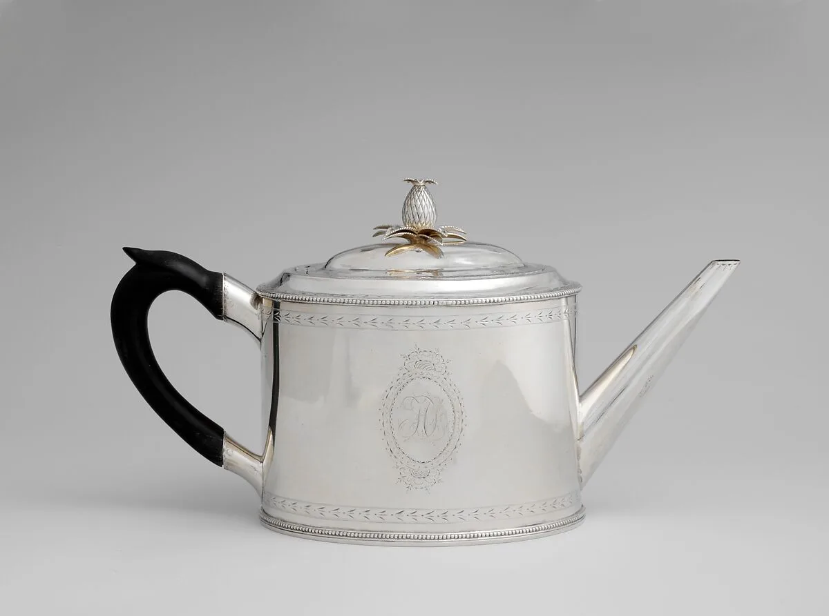 Teapot — Jabez Halsey
