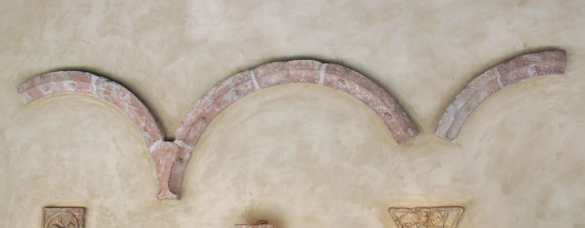Spandrel with Sections of an Arch — Unknown