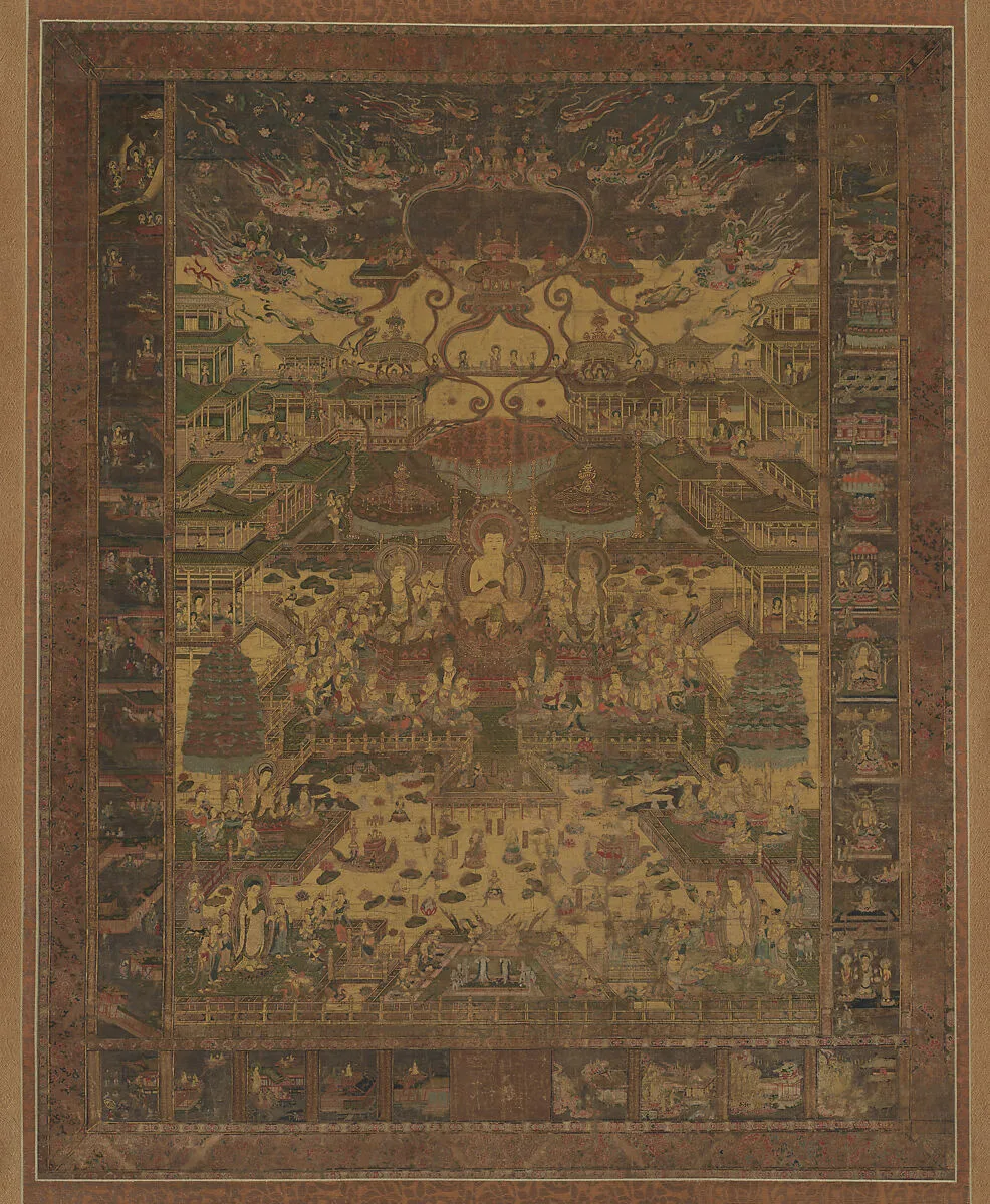 当麻曼荼羅図|Taima Mandala — Unknown