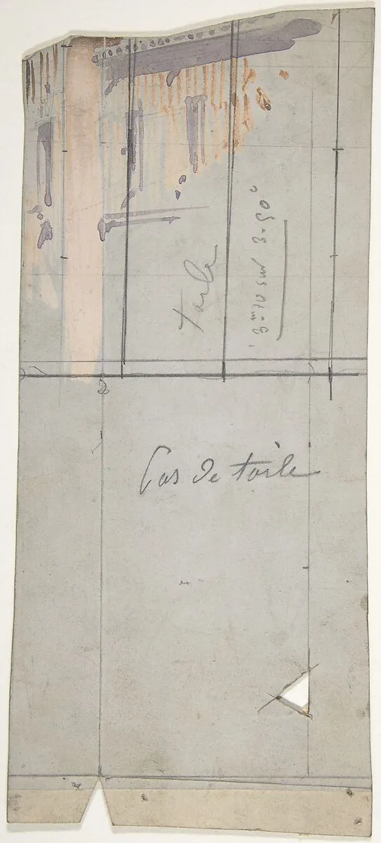 Design for a Stage Set at the Opéra, Paris — Eugène Cicéri